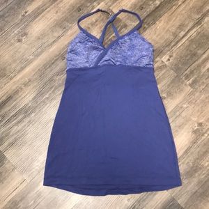 Lululemon embrace tank | blue | sz 6